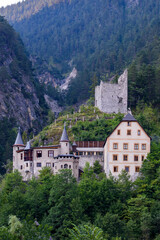 Fototapeta na wymiar Fernstein Castle, Nassereith, Tyrol, Austria