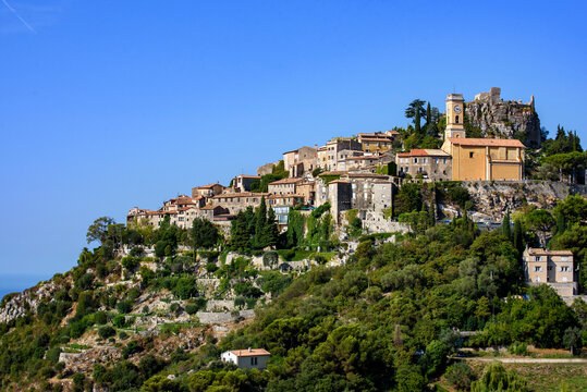 Eze Village Stock Photos