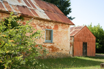 Old buildings in small Australian town