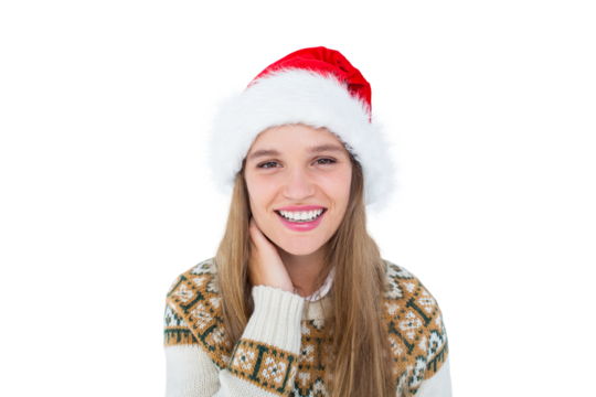 Happy  hipster smiling at camera 