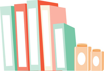 Illustration of books