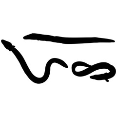 Japanese Eel silhouette
