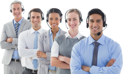 Portrait of business executives