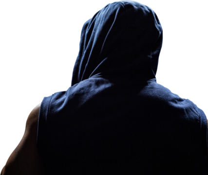 Rear view of athlete - Powered by Adobe