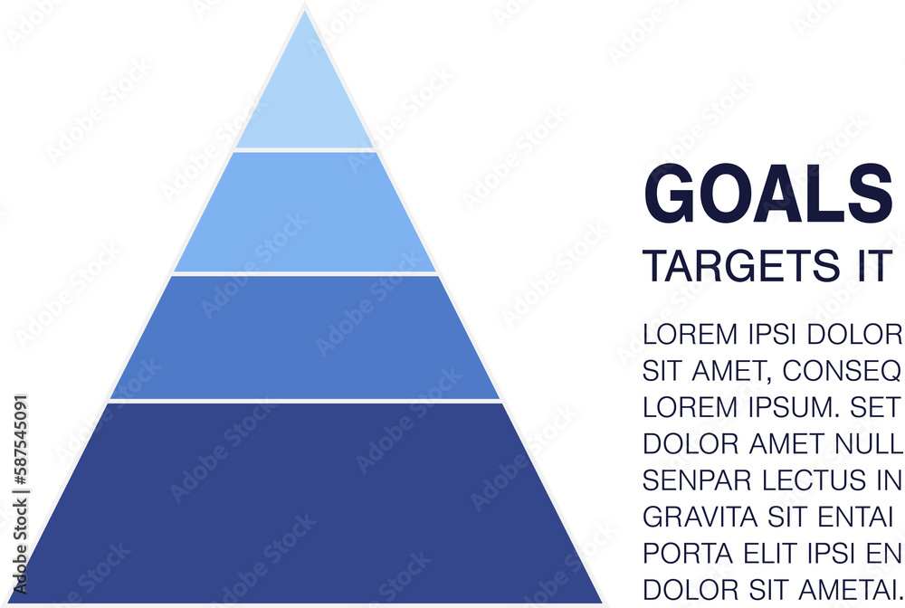 Fototapete digitally generated image of triangle shape with text