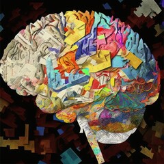 Unleashing Creativity: Brain Art Collage Techniques for Eureka Ideas, GENERATIVE AI