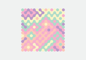abstract background with colorful dots pattern