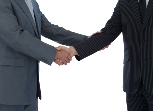 Handshake in agreement