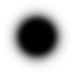 Abstract image of black dot