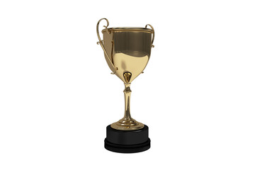 Digitally generated image of award