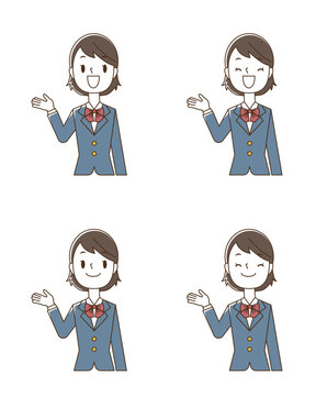 女子高校生　こちら