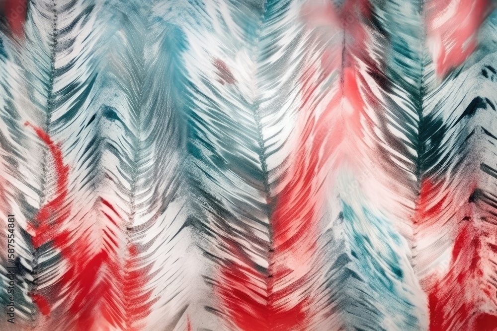 Poster detailed and intricate feather pattern up close. Generative AI