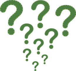 Vector of question mark symbol