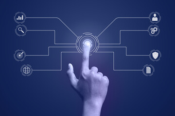 social network concept