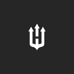 modern creative WH logo designs