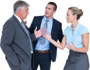 Business people having a disagreement