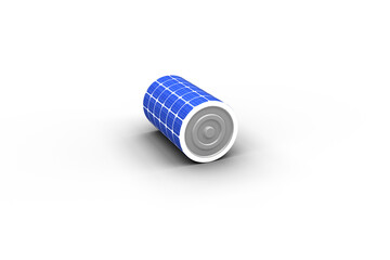 3d image of solar battery