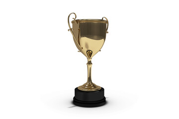 Digitally composite image of gold award