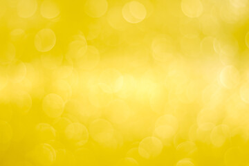 Glitter sparkle colorful yellow gold bokeh background