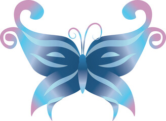 Obraz na płótnie Canvas Butterfly icon