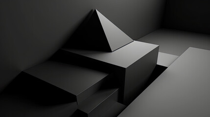 Minimalist wallpaper with clean geometric shapes