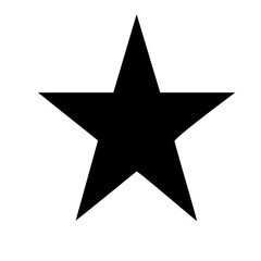 Obraz premium star on white background