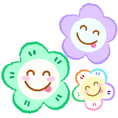 Icon cartoon cute breads and coffee egg flower colorful note template portfolio design by me no background