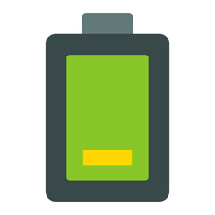 Battery Low Flat Icon