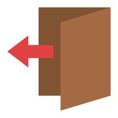 Logout Flat Icon