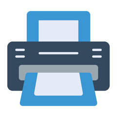 Printer Flat Icon