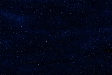 Fototapeta na wymiar Starry night sky. Galaxy space background. Glowing stars in space. 