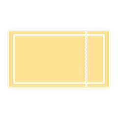 Golden Ticket Sticker Bullet Journal Blank
