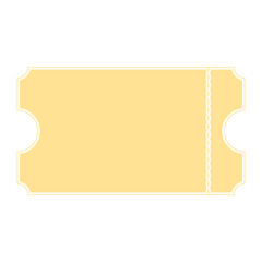 Golden Ticket Sticker Bullet Journal Blank
