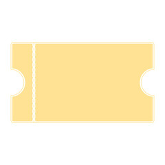 Golden Ticket Sticker Bullet Journal Blank
