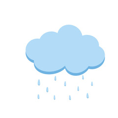 cloud on rainy day