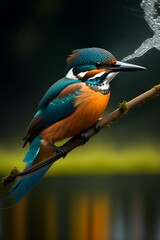 Beautiful wild animals and birds beautiful images and backgrounds generative Ai