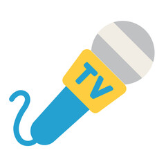 microphone media tv icon