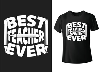 Best teacher ever t shirts design,Calligraphy t shirt design hand drawn lettering