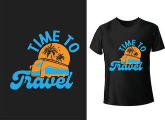 Time to travel typography quotes vector illustration,typography, vintage, mothers day t shirt