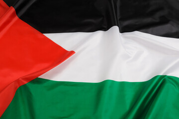 Palsetine Flag officially known as State of Palestine, Western Asia
