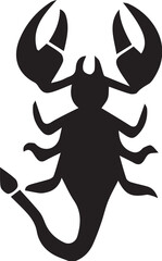 vector scorpion illustration design