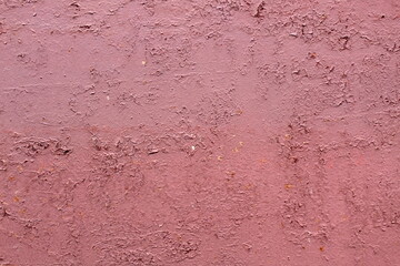 Abstract texture of painted iron surface in brown color.