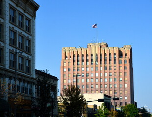 Street Scene in Downtown Yakima, Washington