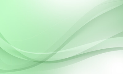 abstract green lines curve wave background