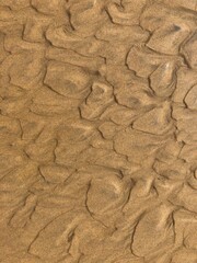 Rippled sand texture background