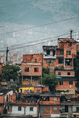 Fototapeta na wymiar Photos in the streets of Comuna 13 Neighbourhood in Medellin, Colombia 