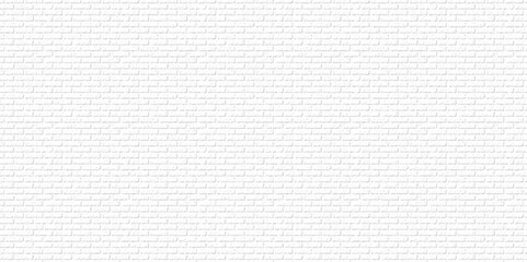 White stone brick with modern interior and exterior and backdrop design texture. White brick wall texture background for stone tile block painted. Neutral wall texture of a flat brick wall close-up.