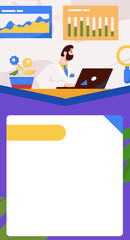 Medical Characters Anti-epidemic Flat Vector Concept Operation Hand Drawn Illustration
