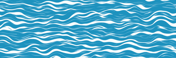 Fototapeta na wymiar Ripples and water waves, sea surface. Vector natural background.