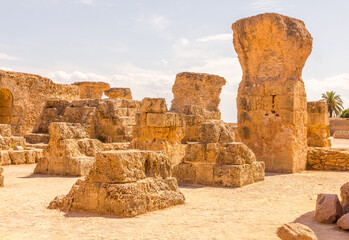 Archaeological site of Carthage, Tunisia - 587610611